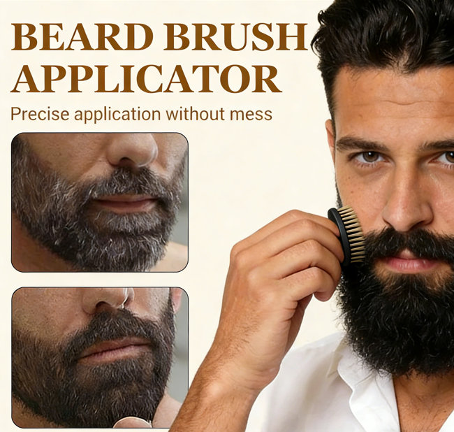 🧔 Bart-Färbestift für Männer – Sofortige Grauhaarabdeckung für einen natürlichen, gepflegten Look ✨💈