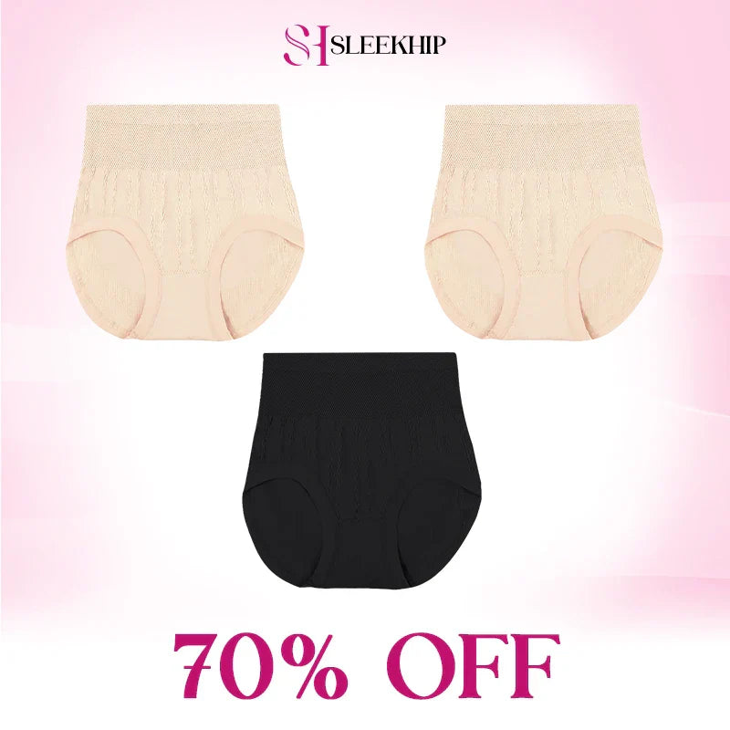 💥Jahresendausverkauf – 70 % Rabatt 💞 Auslaufsichere, hoch taillierte, bauchformende, poformende Unterhosen🎁