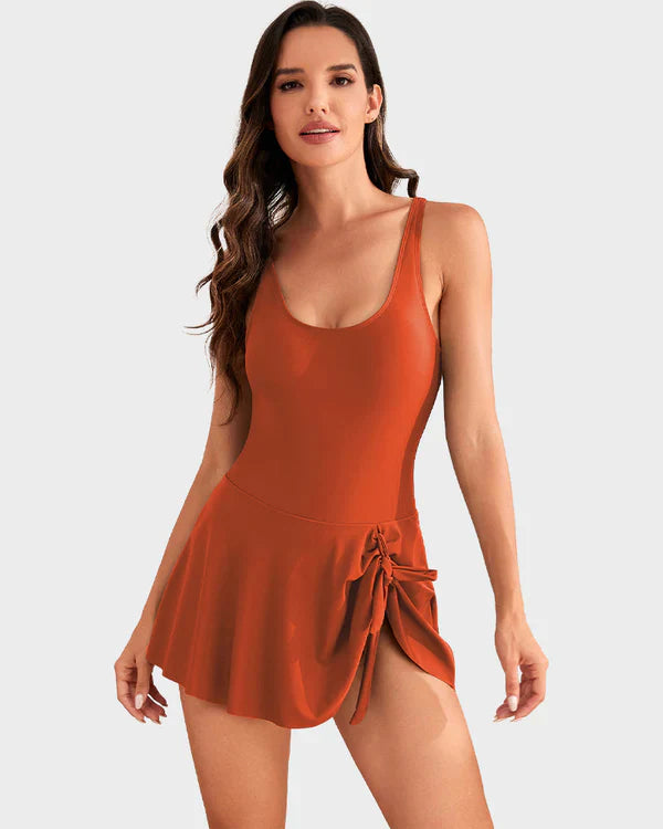 👙 Last Day Sale 50 % RABATT 💃 Damen-Einteiler mit Bauchkontrolle und Bindeknoten