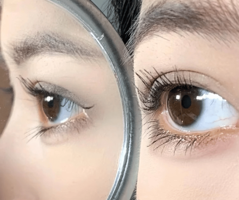 💜LETZTER TAG – KAUF 1, ERHALTE 1 GRATIS💜 Schlanke, wellenförmige kleine Stahlrohr-Wasserfest-Natur-Mascara