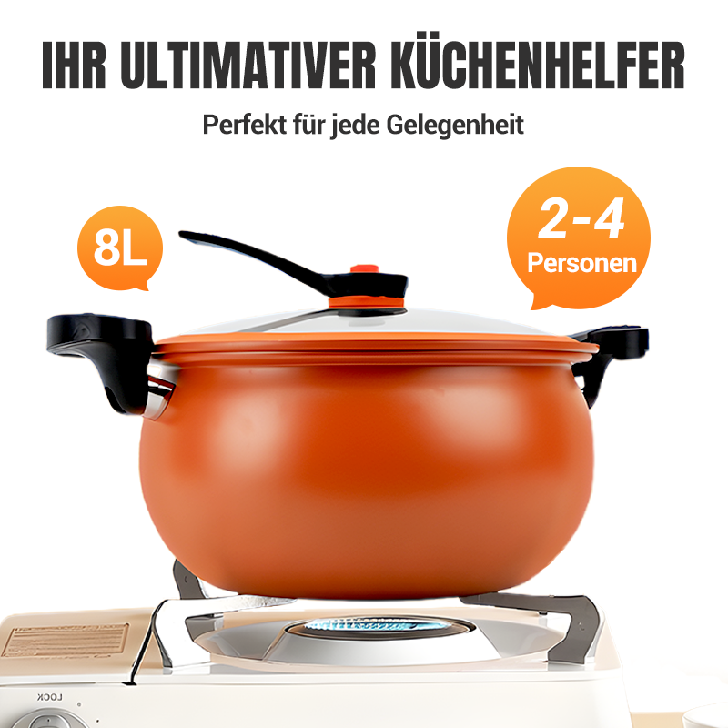 💯kostenlose Lieferung – 50 % RABATT🔥McRib Stone Mikrodruckkocher mit großem Fassungsvermögen