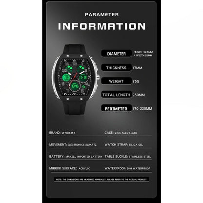 🔥 LIMITIERT: -50% ⌚ Herren Sportuhr 💥 leuchtendes Display, dynamisches Design & stark im Alltag ✨