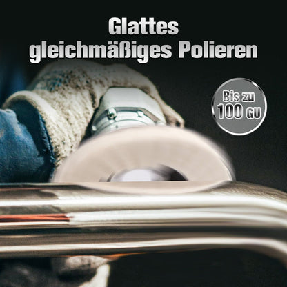 ⚡53 % RABATT !!✨ Wollpolierscheibe für Winkelschleifer – Hochglanz-Spiegelfinish! Langlebig  Vielseitig! 🔧