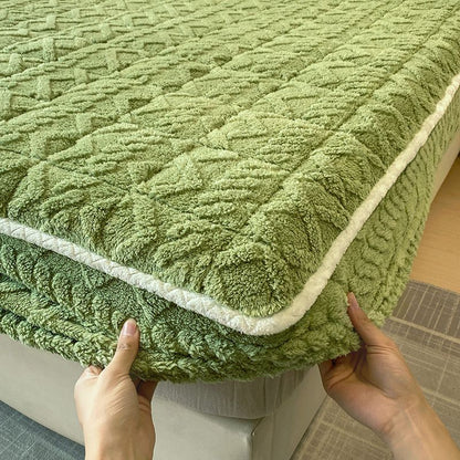 ⏳ Letzter Tag: 50 % auf das gesamte Sortiment!❄️🛌Wärmendes Flanell-Spannbetttuch - Aus weichem Baumwoll-Flanell mit hoher Taschenhöhe & rutschfesten Gummizügen für Komfort zu jeder Jahreszeit