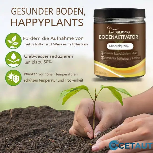 🌱 Blühende Erde, mühelos natürlich – mit ECOCERT -Power🔔 Verbessern Sie Ihren Boden JETZT 🌱Bodenverbesserung