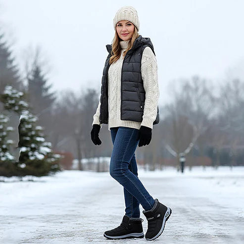 🔥LETZTER TAG DES SALE 50 % RABATT🔥Rutschfeste, warme Winter-Sneaker zum Hineinschlüpfen