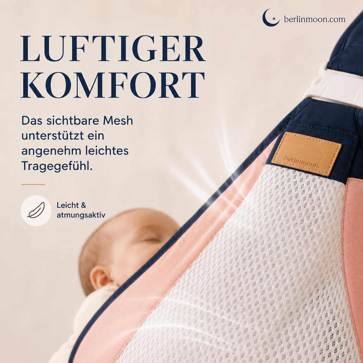 👶💛 JETZT 50 % RABATT! 4-in-1-Trage mit atmungsaktivem Mesh – 0–36 Monate, vorne und hinten – nah am Kind, die Hände frei ✨