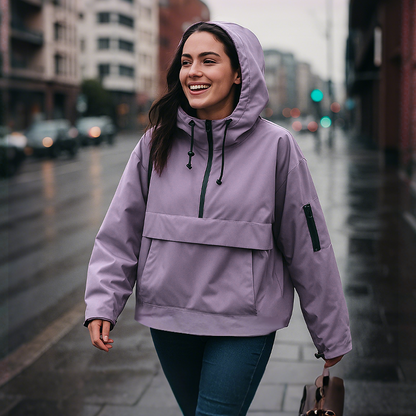 💜 LETZTER TAG - 49% RABATT 💜 3-in-1 Wasserdichte Damenjacke – Regen, Wind & Kälte, alles abgedeckt