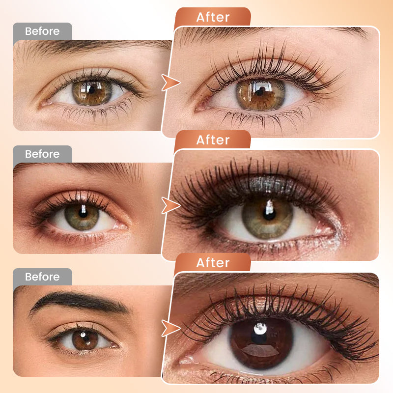 ✨LAST DAY KAUF 1 ERHALTE 1 KOSTENLOS!!✨ Tagesschöne Wimpern, verwischungsfest! Wasserfeste Fiber Mascara für natürliches Volumen.