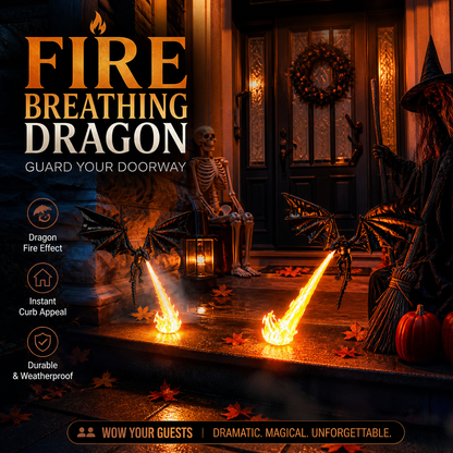 🐉🔥 NUR FÜR BEGRENZTE ZEIT 50 % RABATT! Drachenflammen-Dekoration – realistischer Flammeneffekt, PLA-Seidenfaden – ein Must-Have für die Halloween-Dekoration! Bei Bestellung von 2 oder mehr Artikeln gibt es einen Rabatt 🎃🌙✨