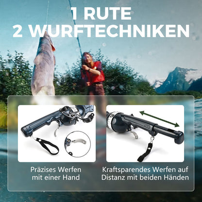 🔥Zeitlich begrenzte Preissenkung🔥Faltbare Angelrute