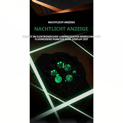 🔥 LIMITIERT: -50% ⌚ Herren Sportuhr 💥 leuchtendes Display, dynamisches Design & stark im Alltag ✨