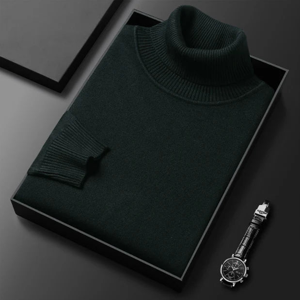 🔥Black-Friday-Mega-Angebot – 49 % Rabatt! ✨ Premium Kaschmirpulli Herren Einfarbig - Weiches Wohlfühlgarn mit Moderner Passform für Business & Freizeit 👔🎯