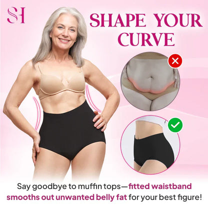 💥Jahresendausverkauf – 70 % Rabatt 💞 Auslaufsichere, hoch taillierte, bauchformende, poformende Unterhosen🎁