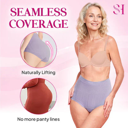 💥Jahresendausverkauf – 70 % Rabatt 💞 Auslaufsichere, hoch taillierte, bauchformende, poformende Unterhosen🎁