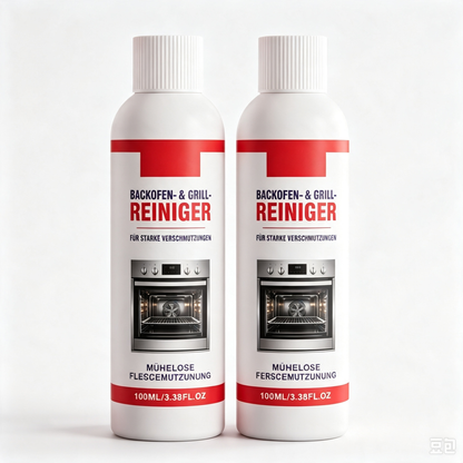 Hochleistungs‑Reiniger für Backofen & Grill, 100 ml – schneller Entfetter gegen Küchenverschmutzungen