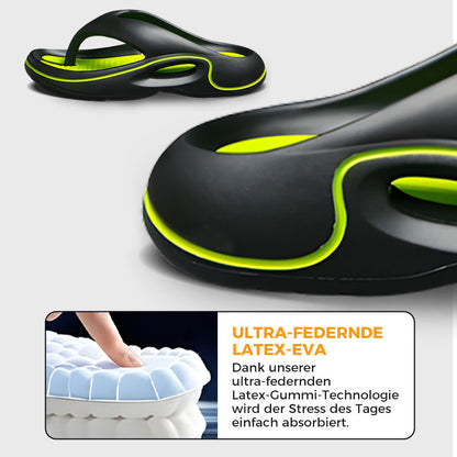 Bequeme Sommer-Flip-Flops mit dicken Sohlen