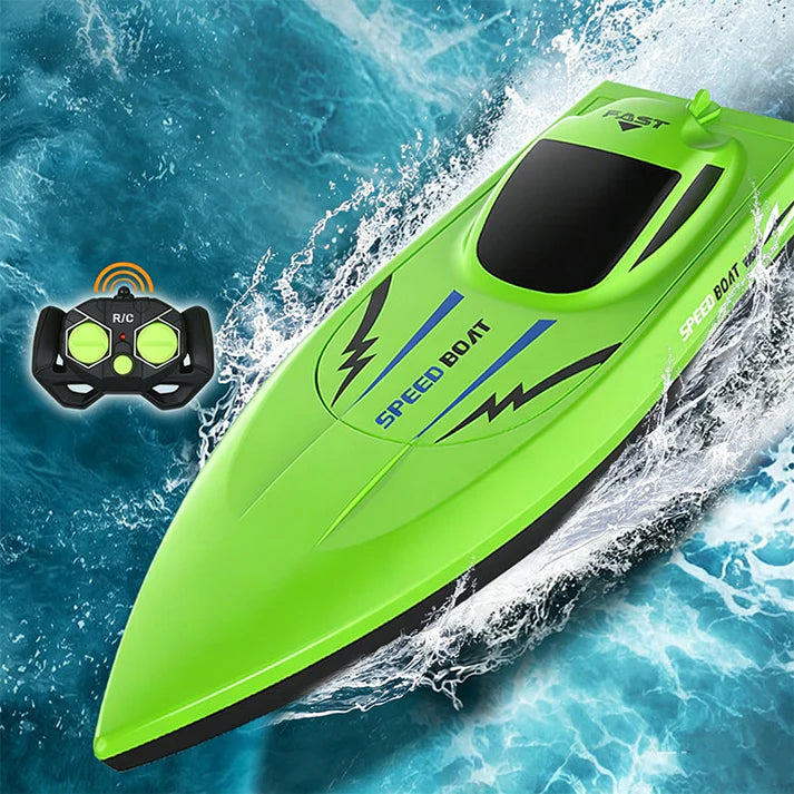 🎮 🚢HALBER PREIS! 2.4G High-Speed RC-Rennboot mit Dual-Motoren 🌊 ⚡ –50% RABATT（Angebot des Tages）