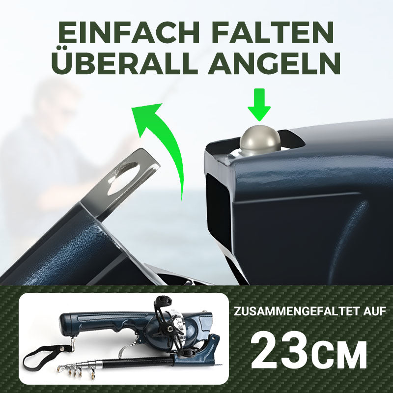 🔥Zeitlich begrenzte Preissenkung🔥Faltbare Angelrute