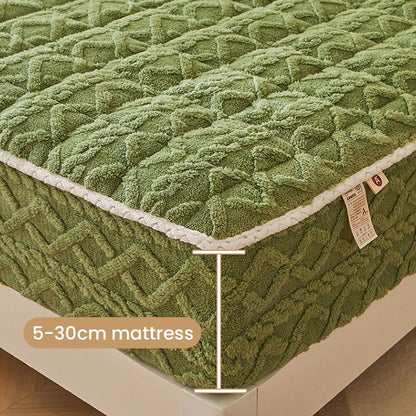 ⏳ Letzter Tag: 50 % auf das gesamte Sortiment!❄️🛌Wärmendes Flanell-Spannbetttuch - Aus weichem Baumwoll-Flanell mit hoher Taschenhöhe & rutschfesten Gummizügen für Komfort zu jeder Jahreszeit