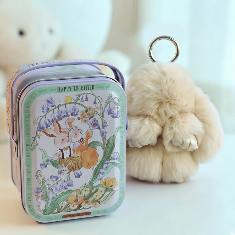 🏆 BEGRENZTES SONDERANGEBOT – 49 % RABATT 🐰 Handgemachte weiche Häschen-Pompon-Anhänger