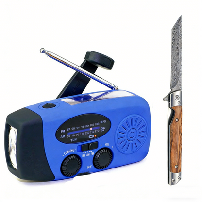 📻⚡【60% Rabatt】Solar-Kurbel Notfallradio – Mit Powerbank, Wetteralarm, USB & 7 Tage Akku. Wasserdicht & robust für Outdoor/Krise. 🌞🔋 Jetzt unschlagbares Angebot sichern!