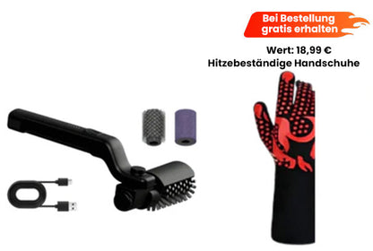 🔥🔥🍖 50% Rabatt  ⚡️Kabelloser elektrischer Grillbürstenreiniger🍔Es gibt derzeit auch günstige Kombi-Angebote💪