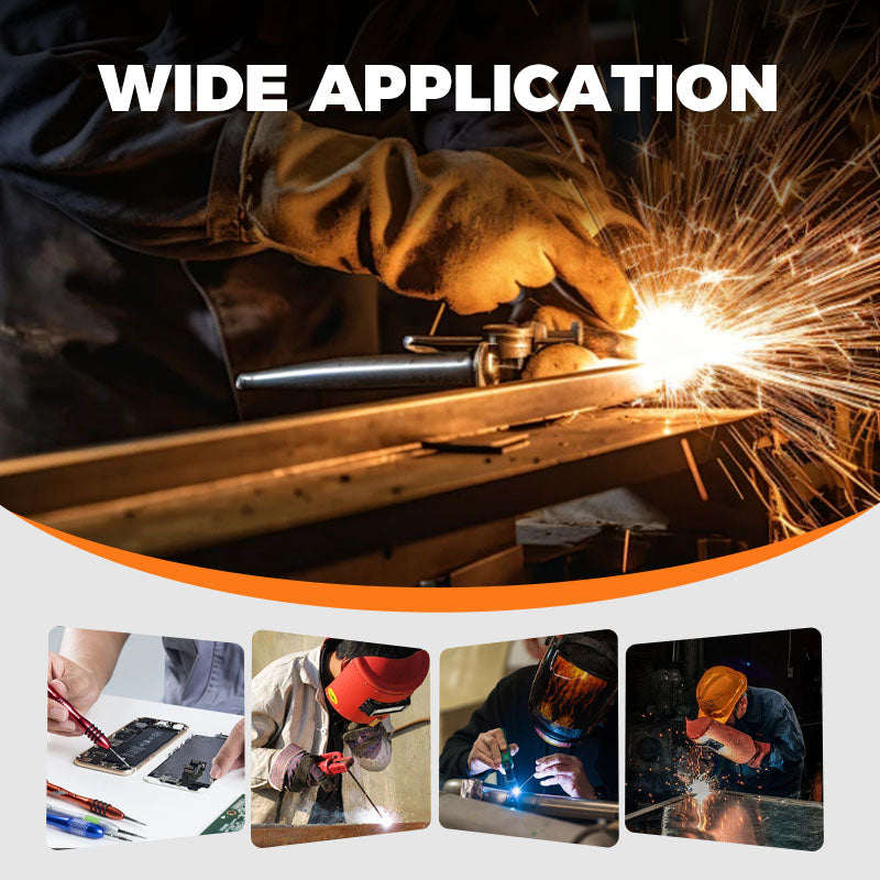 💥Hocheffizienter 80-W-Elektrolötkolben💥Kaufen Sie ihn zusammen mit Edelstahl-Lötdraht für Präzisionsarbeiten zu einem günstigeren Preis.