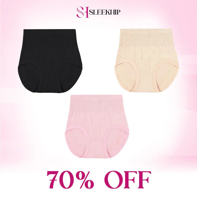💥Jahresendausverkauf – 70 % Rabatt 💞 Auslaufsichere, hoch taillierte, bauchformende, poformende Unterhosen🎁