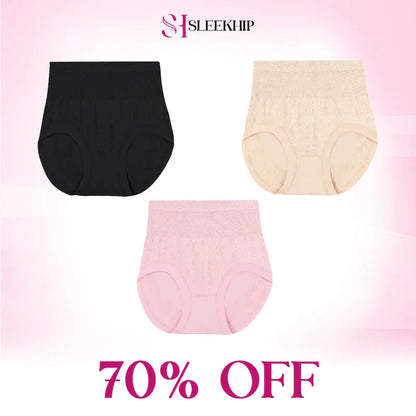 💥Jahresendausverkauf – 70 % Rabatt 💞 Auslaufsichere, hoch taillierte, bauchformende, poformende Unterhosen🎁