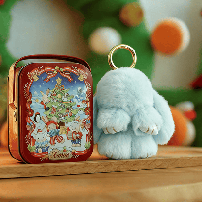 🏆 BEGRENZTES SONDERANGEBOT – 49 % RABATT 🐰 Handgemachte weiche Häschen-Pompon-Anhänger