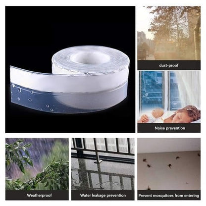 🚪🔥 MEHR KAUFEN, MEHR SPAREN! Türdichtung 5 m – Schluss mit Staub, Insekten & Lärm – Selbstklebend, flexibel & universell passend ✨