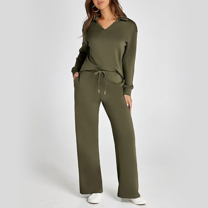 🎁Hot Sale 49% OFF⏳Women's 2 Piece Sets Outfits Casual Long Sleeve Sweatsuits Sets