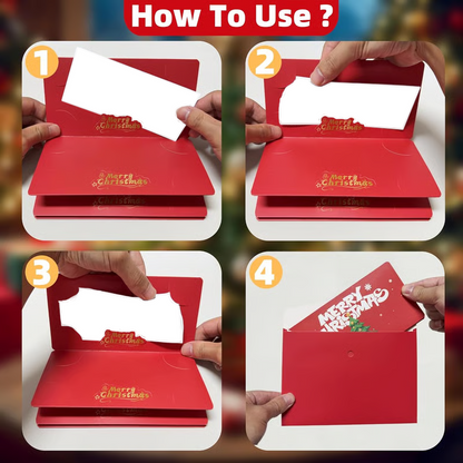 Weihnachtsgeld-Geschenkumschlag