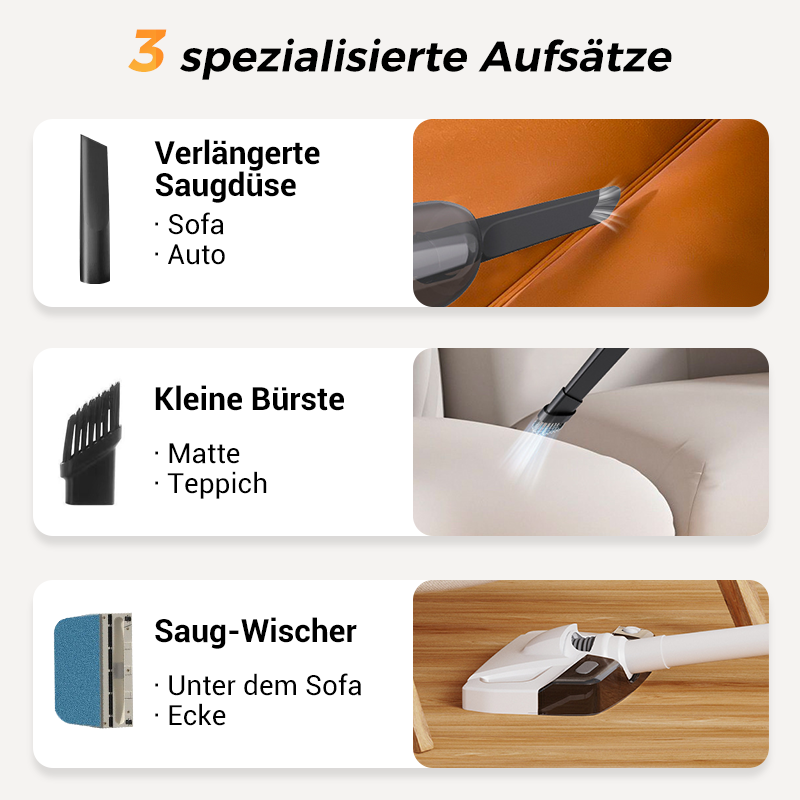 💥 2025 Heißer Verkauf 💥 Akku-Handstaubsauger ✈️ Kostenloser Versand ✈️