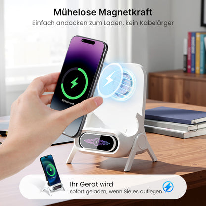 🔥 50 % RABATT 🎁 Multifunktionale kabellose Halterung mit Schnellladegerät für Smartphones