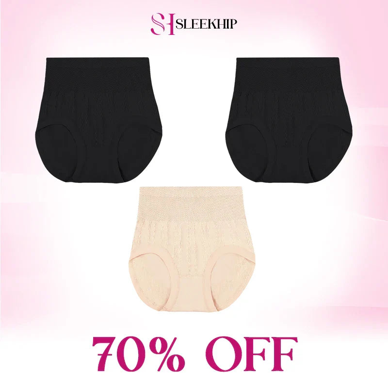 💥Jahresendausverkauf – 70 % Rabatt 💞 Auslaufsichere, hoch taillierte, bauchformende, poformende Unterhosen🎁