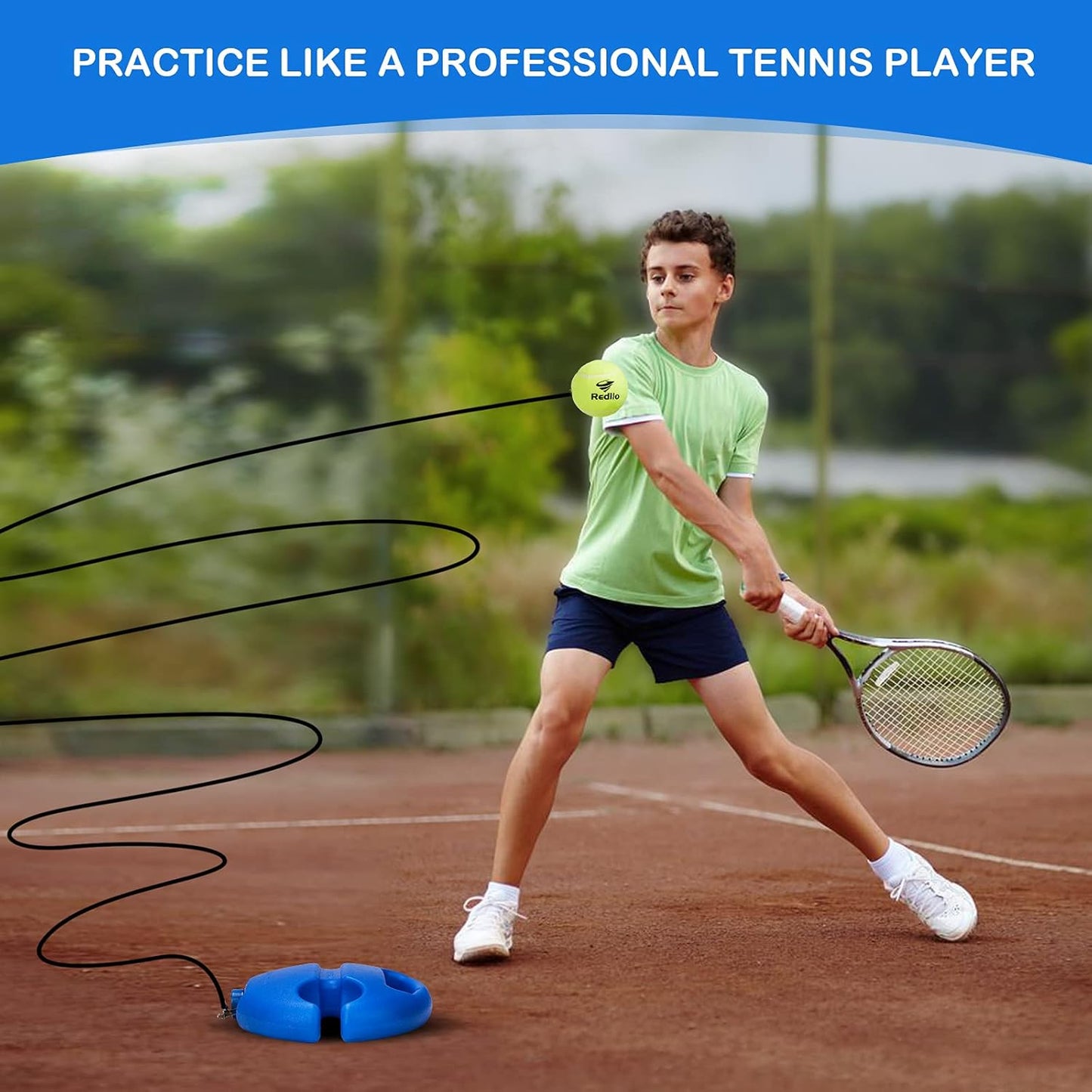 🔥BLACK FRIDAY SALE 50 % RABATT!🔥Tennisball-Trainingsbrett