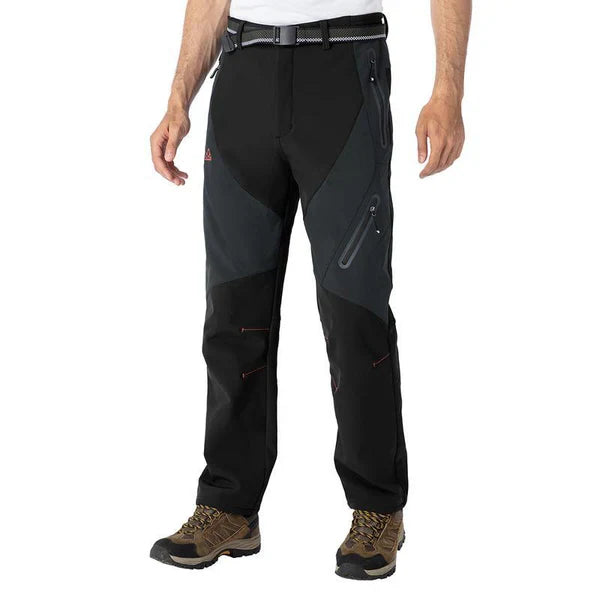 🏆 LAST DAY SALE – 50 % RABATT!! 🔥 Herren Winterhose wasserdicht mit Fleece-Futter Cargo-Hose