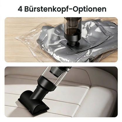Fanttik V8 Apex Autostaubsauger, 4 in 1 tragbarer kabelloser Mini Staubsauger
