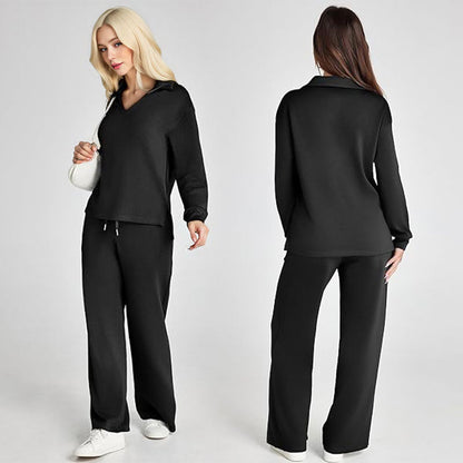 🎁Hot Sale 49% OFF⏳Women's 2 Piece Sets Outfits Casual Long Sleeve Sweatsuits Sets