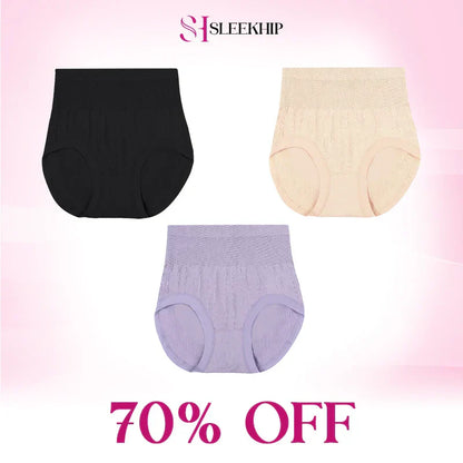 💥Jahresendausverkauf – 70 % Rabatt 💞 Auslaufsichere, hoch taillierte, bauchformende, poformende Unterhosen🎁