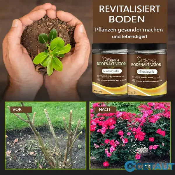 🌱 Blühende Erde, mühelos natürlich – mit ECOCERT -Power🔔 Verbessern Sie Ihren Boden JETZT 🌱Bodenverbesserung
