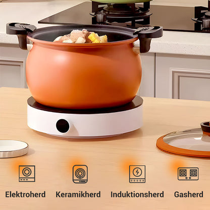 🔈🔈60 % Rabatt🧑‍🍳Empfohlen von einem Michelin-Koch🏆Großer, multifunktionaler Schnellkochtopf mit Antihaftbeschichtung