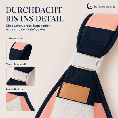 👶💛 JETZT 50 % RABATT! 4-in-1-Trage mit atmungsaktivem Mesh – 0–36 Monate, vorne und hinten – nah am Kind, die Hände frei ✨