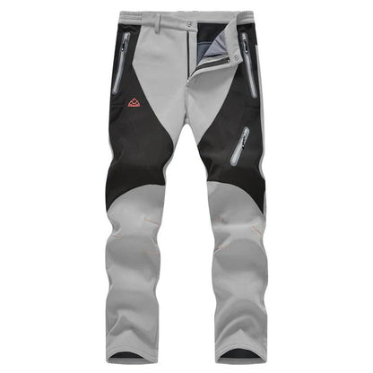 🏆 LAST DAY SALE – 50 % RABATT!! 🔥 Herren Winterhose wasserdicht mit Fleece-Futter Cargo-Hose