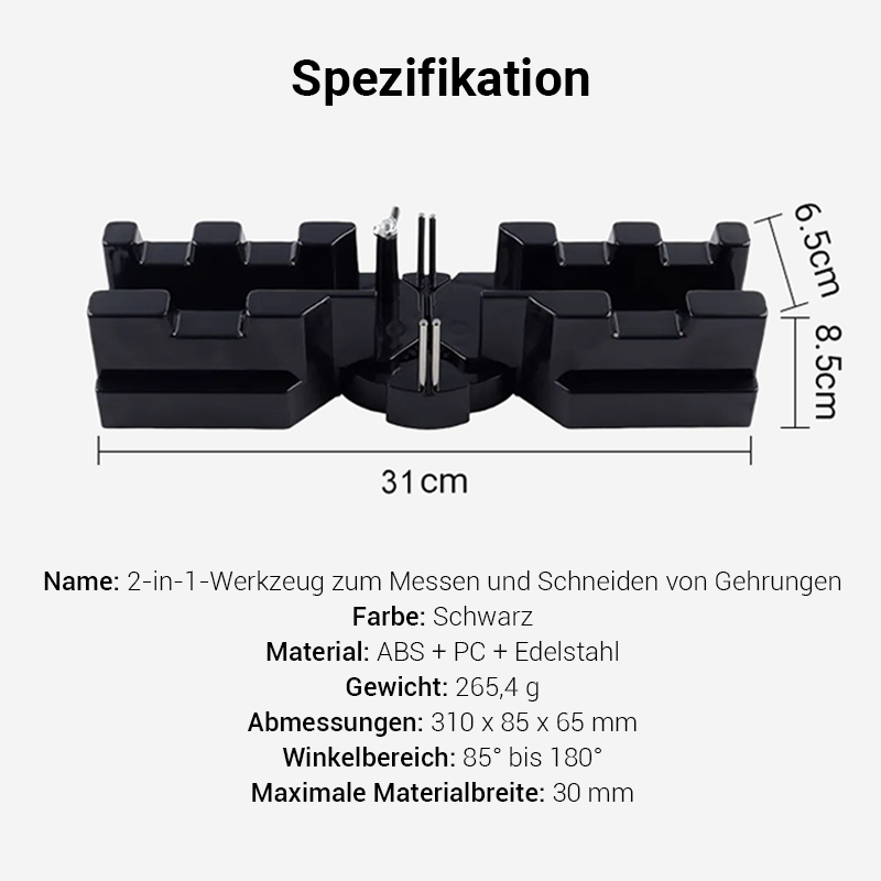 ⏳Begrenzte Zeit 50% Rabatt💥2-in-1 Meet- en verstekzaag gereedschap