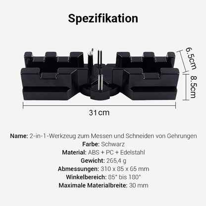 ⏳Begrenzte Zeit 50% Rabatt💥2-in-1 Meet- en verstekzaag gereedschap