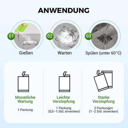 🔥Leistungsstarkes Mittel zur Rohrreinigung