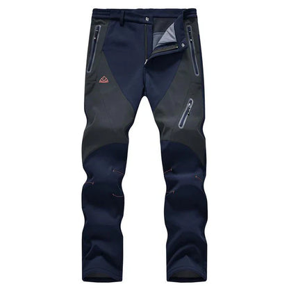🏆 LAST DAY SALE – 50 % RABATT!! 🔥 Herren Winterhose wasserdicht mit Fleece-Futter Cargo-Hose